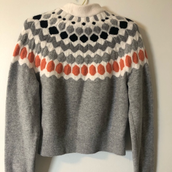fair isle crewneck sweater